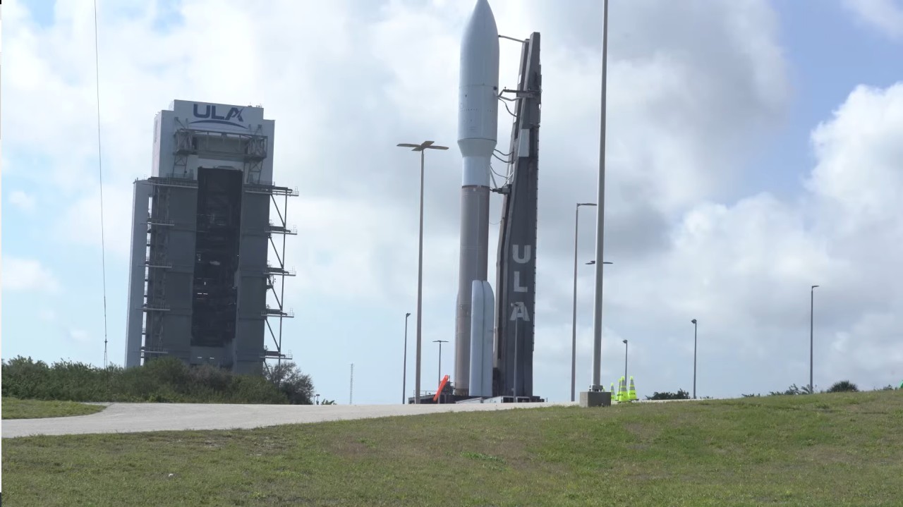 Atlas V rocket rolling to launch pad with GOES-T weather satellite for NASA, NOAA (video replay)