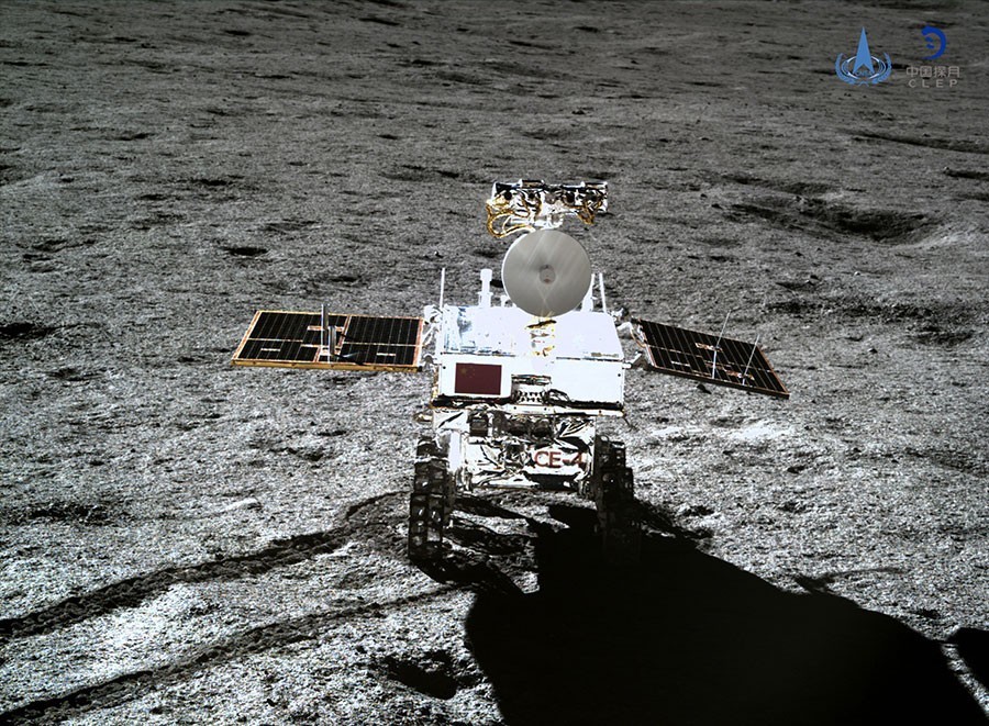 China's moon rover spots 2 strange glass spheres on far side