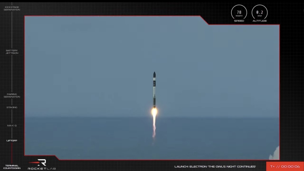 Rocket Lab launches Earth-observation satellite in 1st mission from new pad