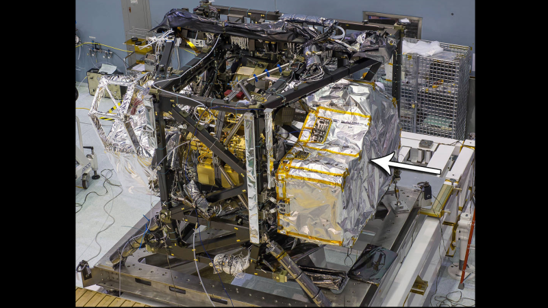 James Webb Space Telescope instrument gets ready to probe the universe's chemistry