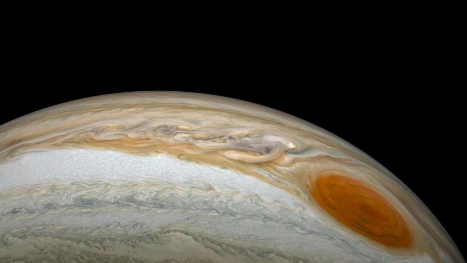 Meteor streaks through Jupiter's atmosphere as NASA spacecraft watches