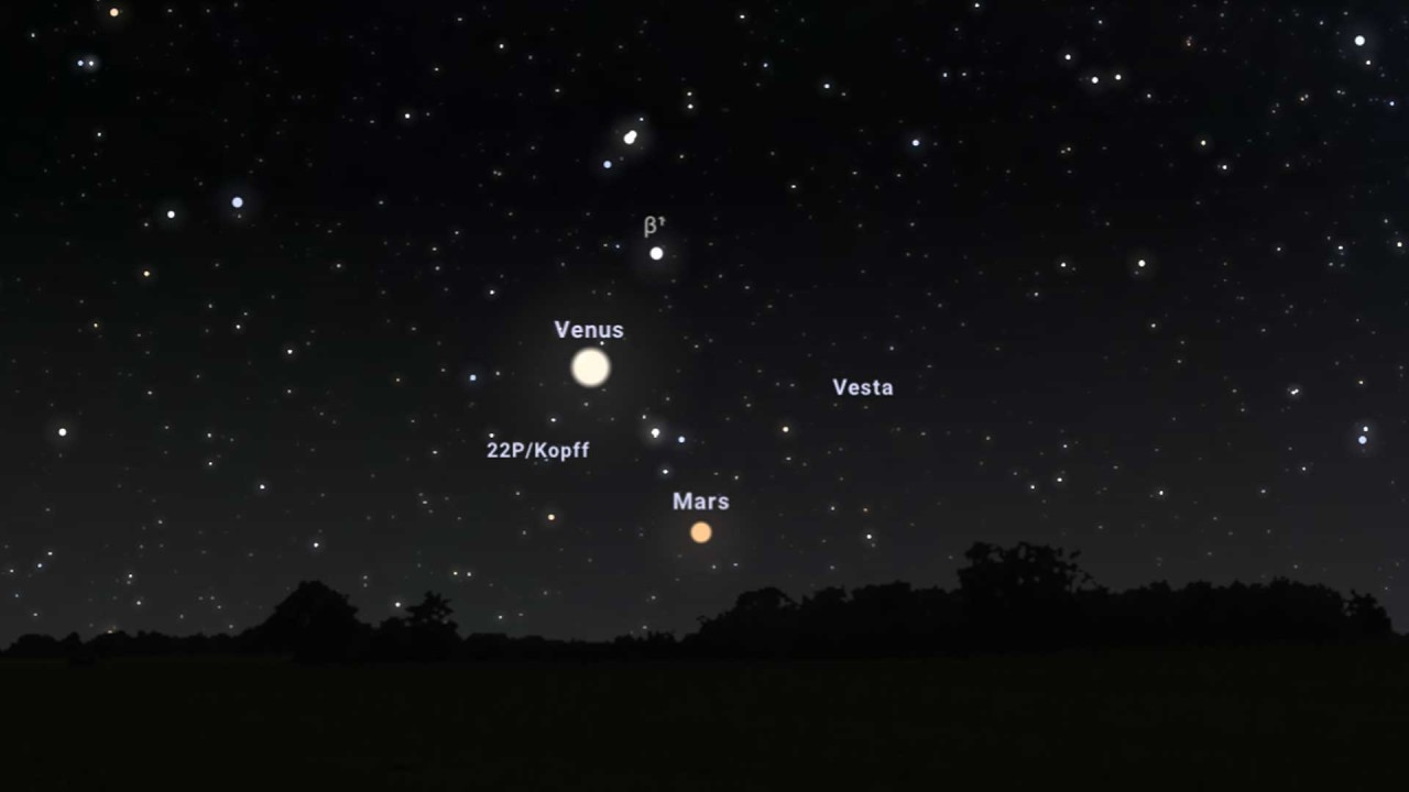 See Venus and Mars pair up in the early morning sky Saturday