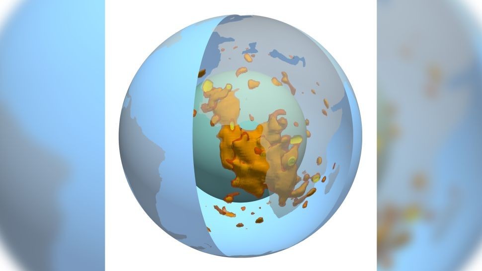 2 giant blobs in Earth's mantle may explain Africa's weird geology