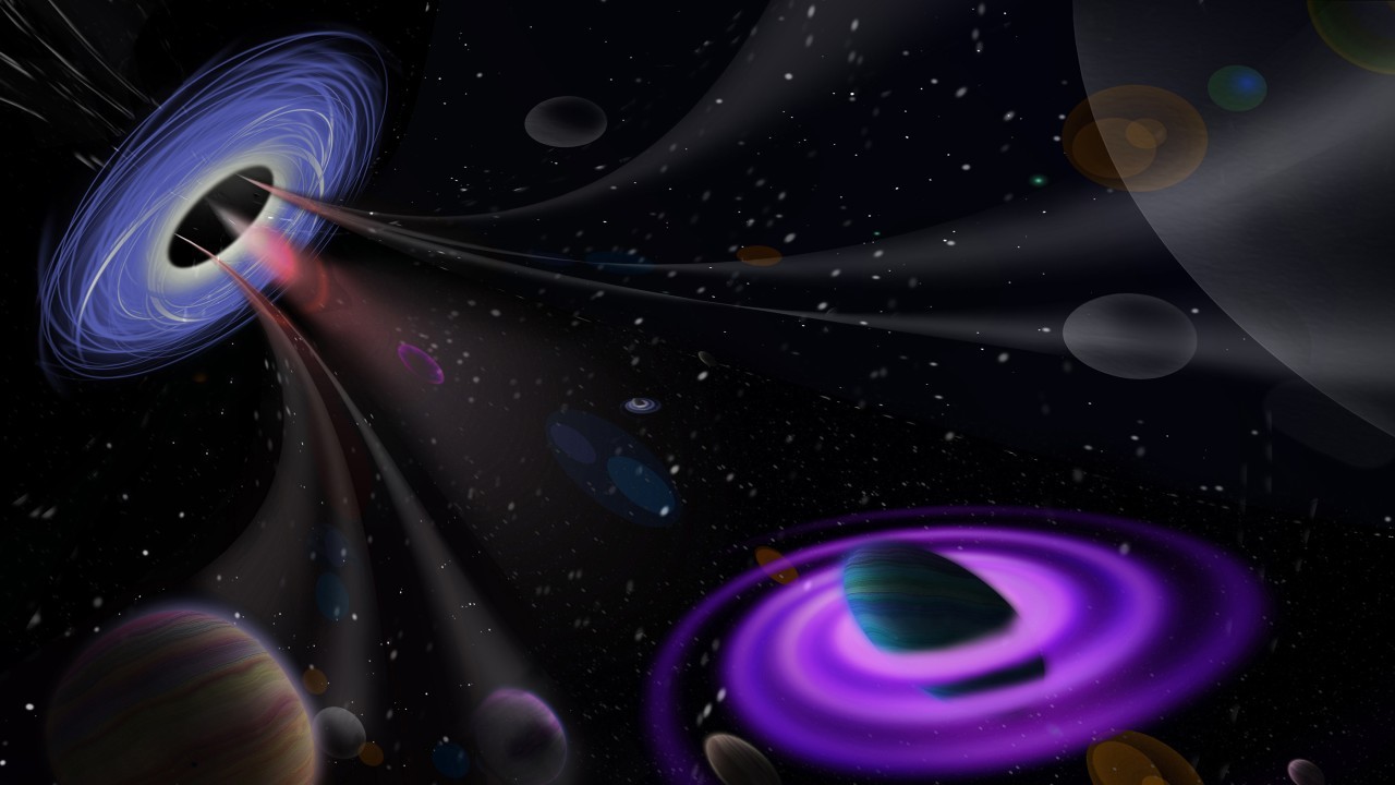 A spiderweb of wormholes could solve a fundamental paradox first proposed by Stephen Hawking