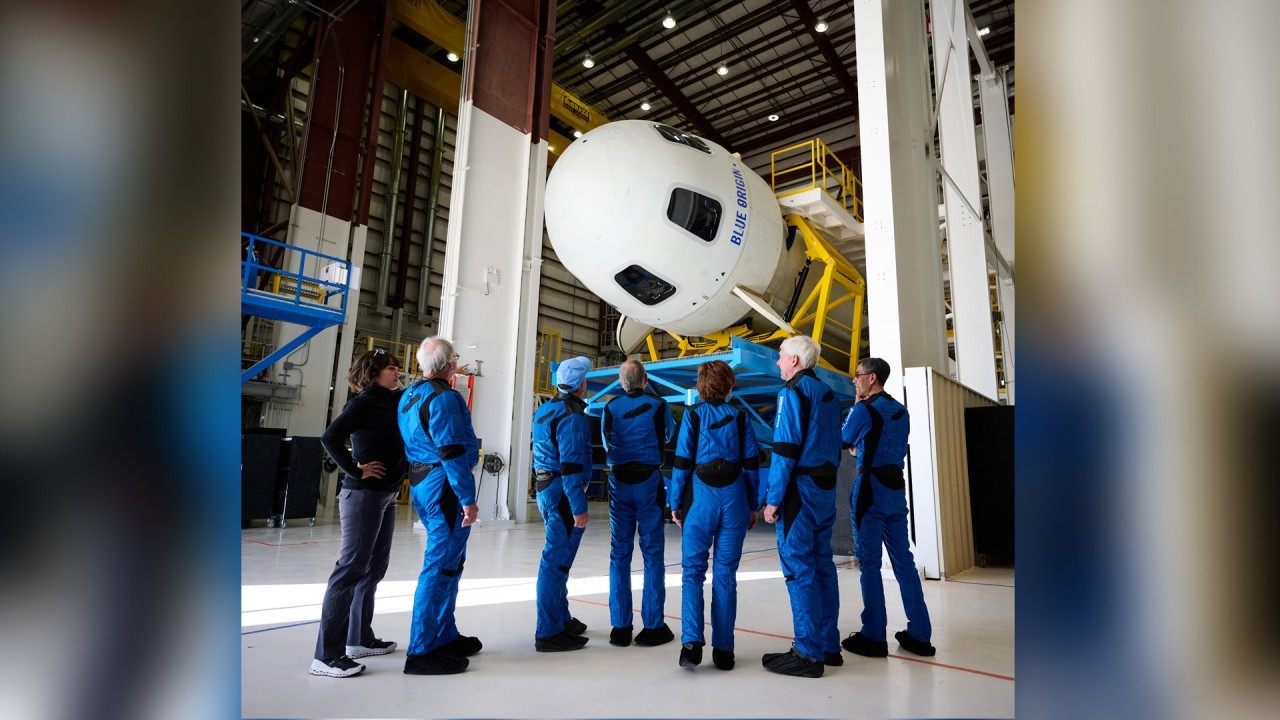 Blue Origin's NS-20 space tourism launch: Live updates