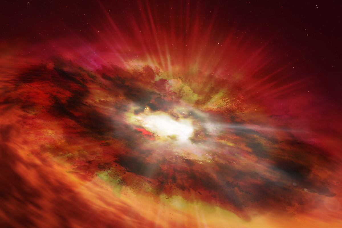 Scientists investigate supermassive black hole ancestor from universe's 'cosmic dawn'