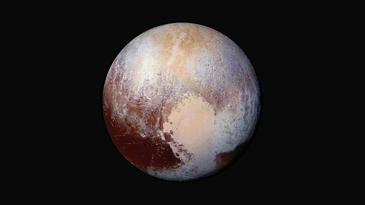 How Pluto walks a tightrope between a stable and chaotic orbit