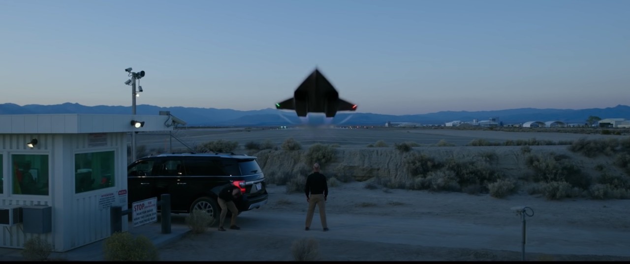 Does Lockheed Martin's stealthy SR-72 Darkstar spy plane have a cameo in 'Top Gun: Maverick'?