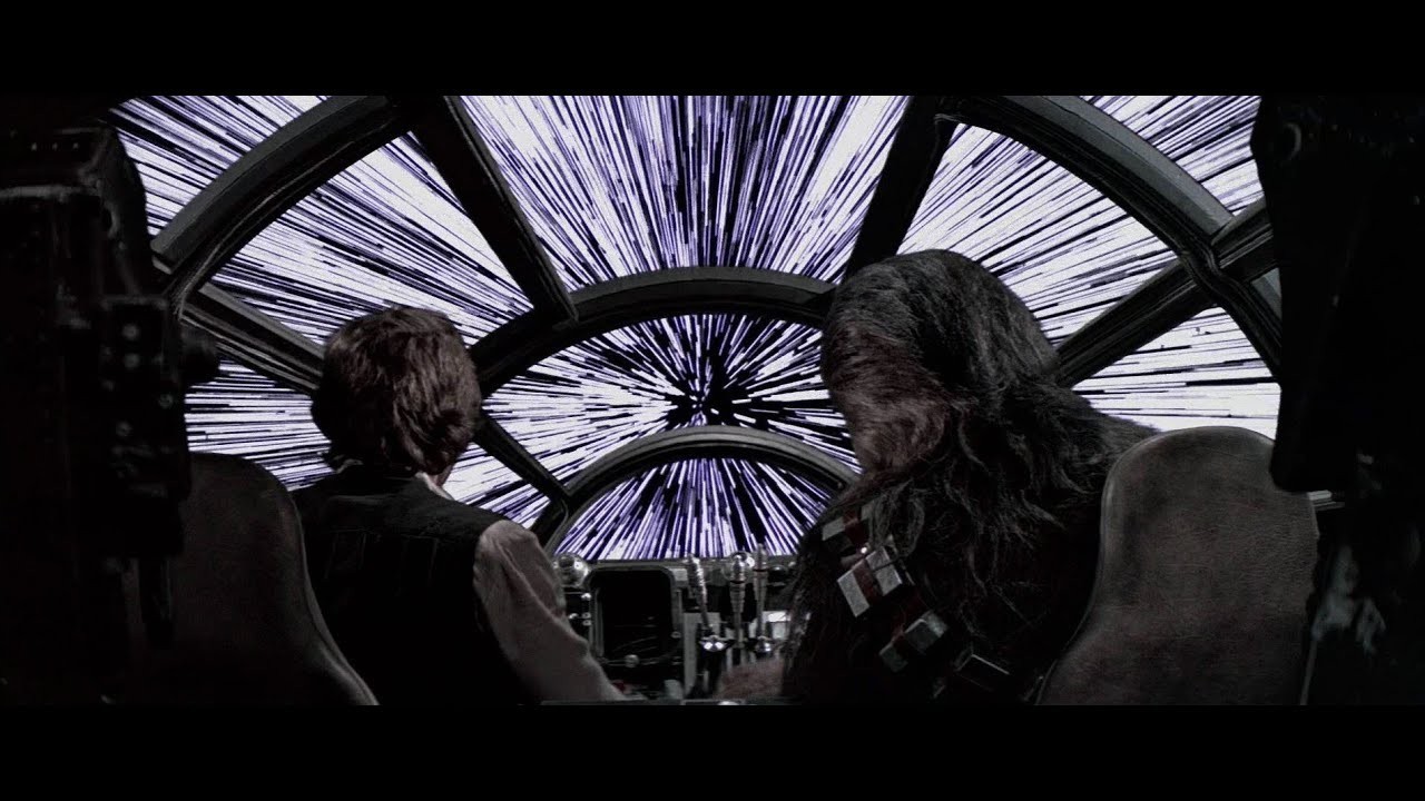 'Star Wars'-style hyperdrive might produce a quantum glow, not star streaks