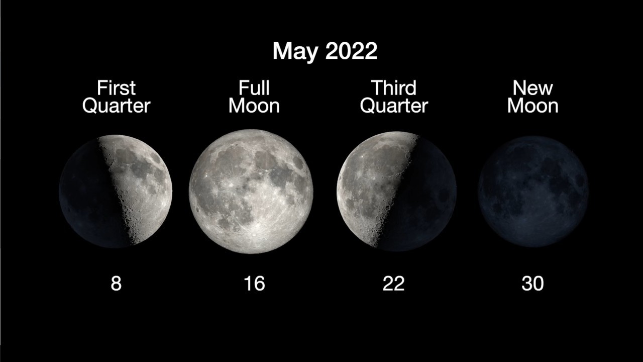 What is today's moon? Moon phases {year}