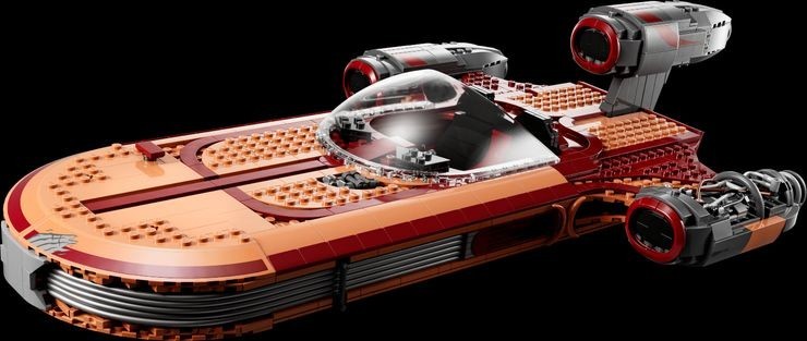 Luke Skywalker's Landspeeder joins the Ultimate Collector Series and is available from Lego