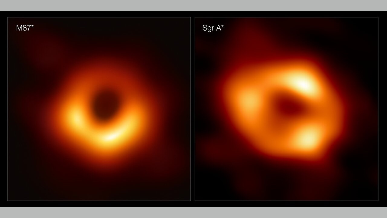 Milky Way vs M87: EHT photos show 2 very different supermassive black holes