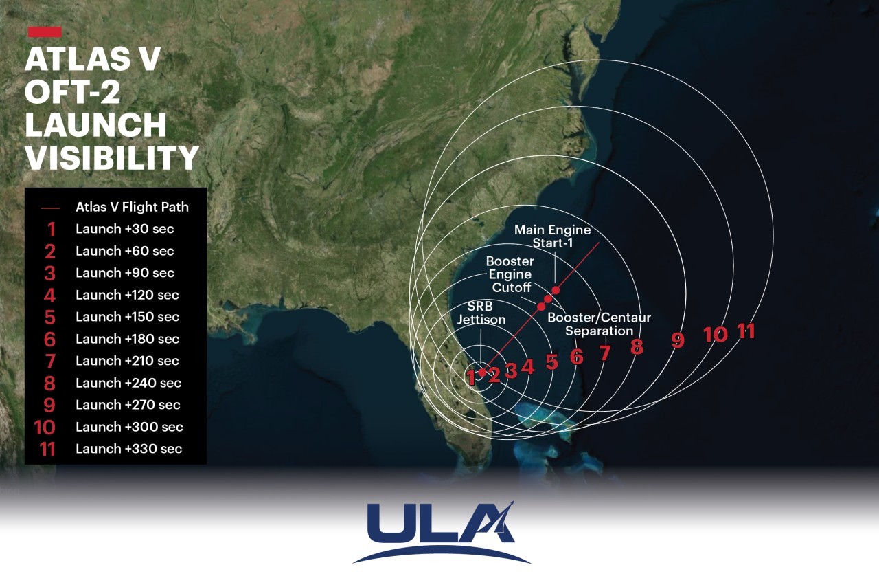 See Boeing's Starliner launch tonight from southeastern US (visibility map)