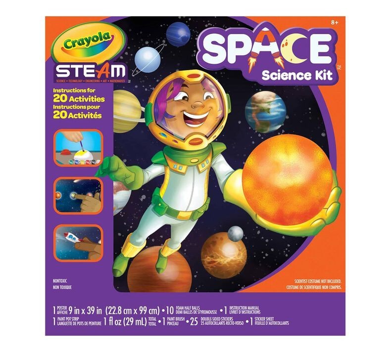 Get 20% off Crayola STEAM toys and kits during World Space Week