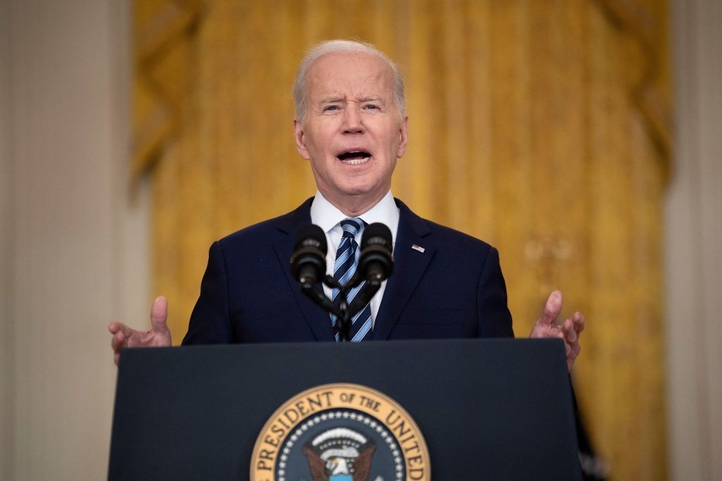 US sanctions on Russia over Ukraine invasion will degrade Russian space program, Biden says