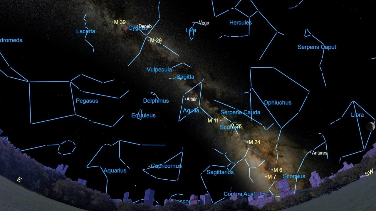 See Milky Way star clusters shine in Thursday night's sky