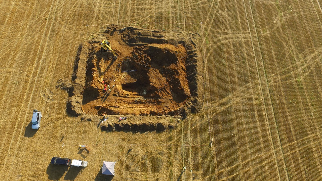 Remains of Nazi V2, the first supersonic rocket, unearthed in South East England