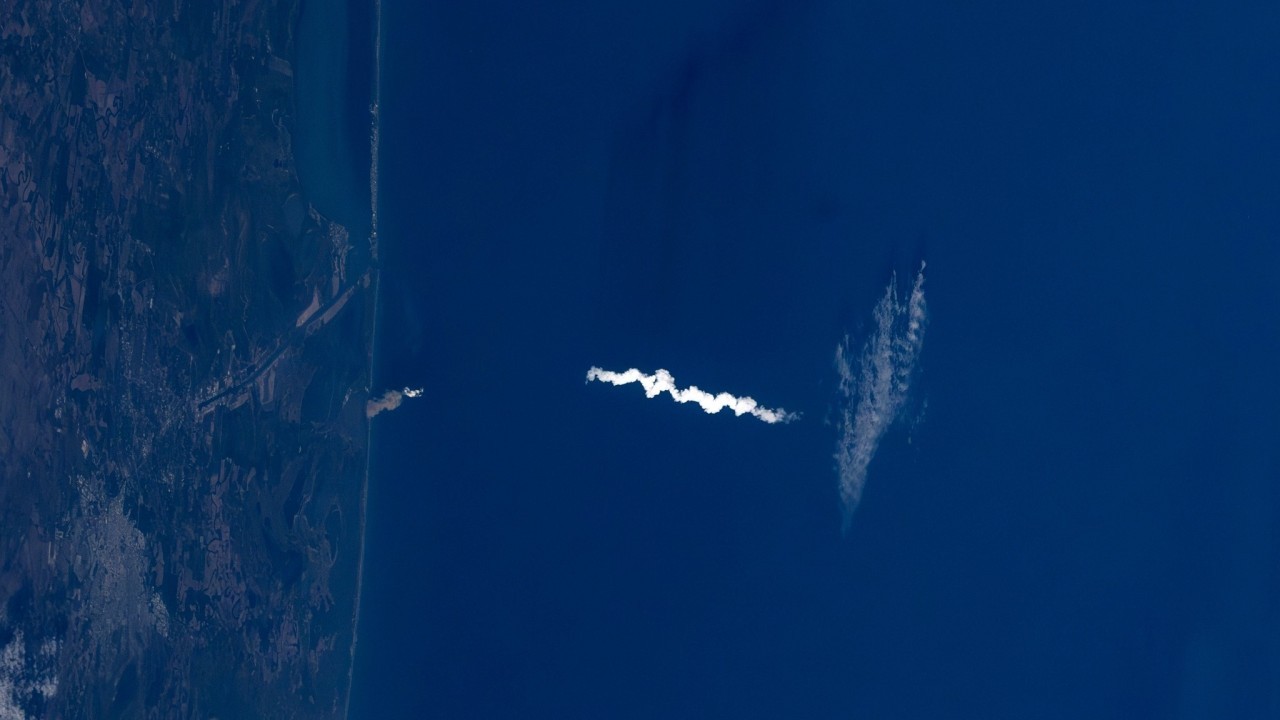 SpaceX's 6th Starship megarocket launch looked amazing from space in astronaut and camera views (photo, video)