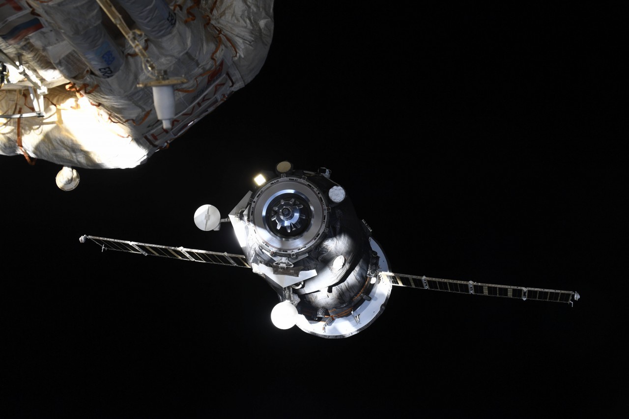 Russian cargo ship departs space station to make room for new docking module