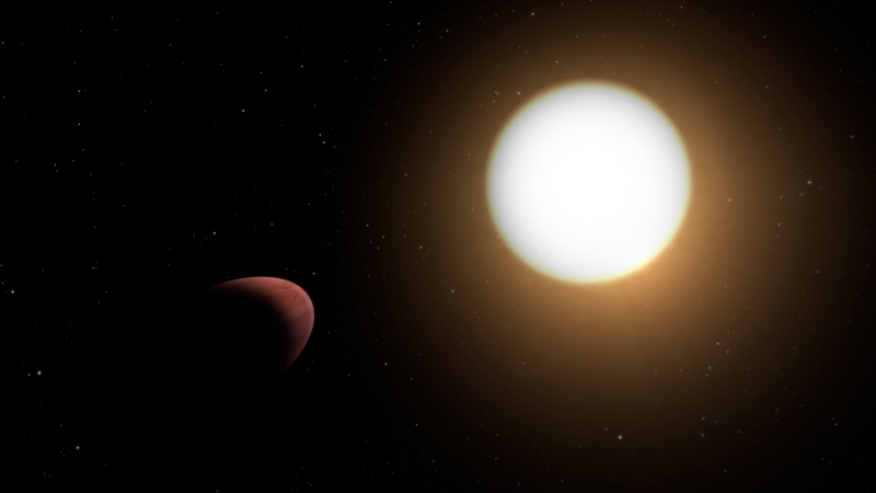 Weird 'hot Jupiter' exoplanet is shaped like a football