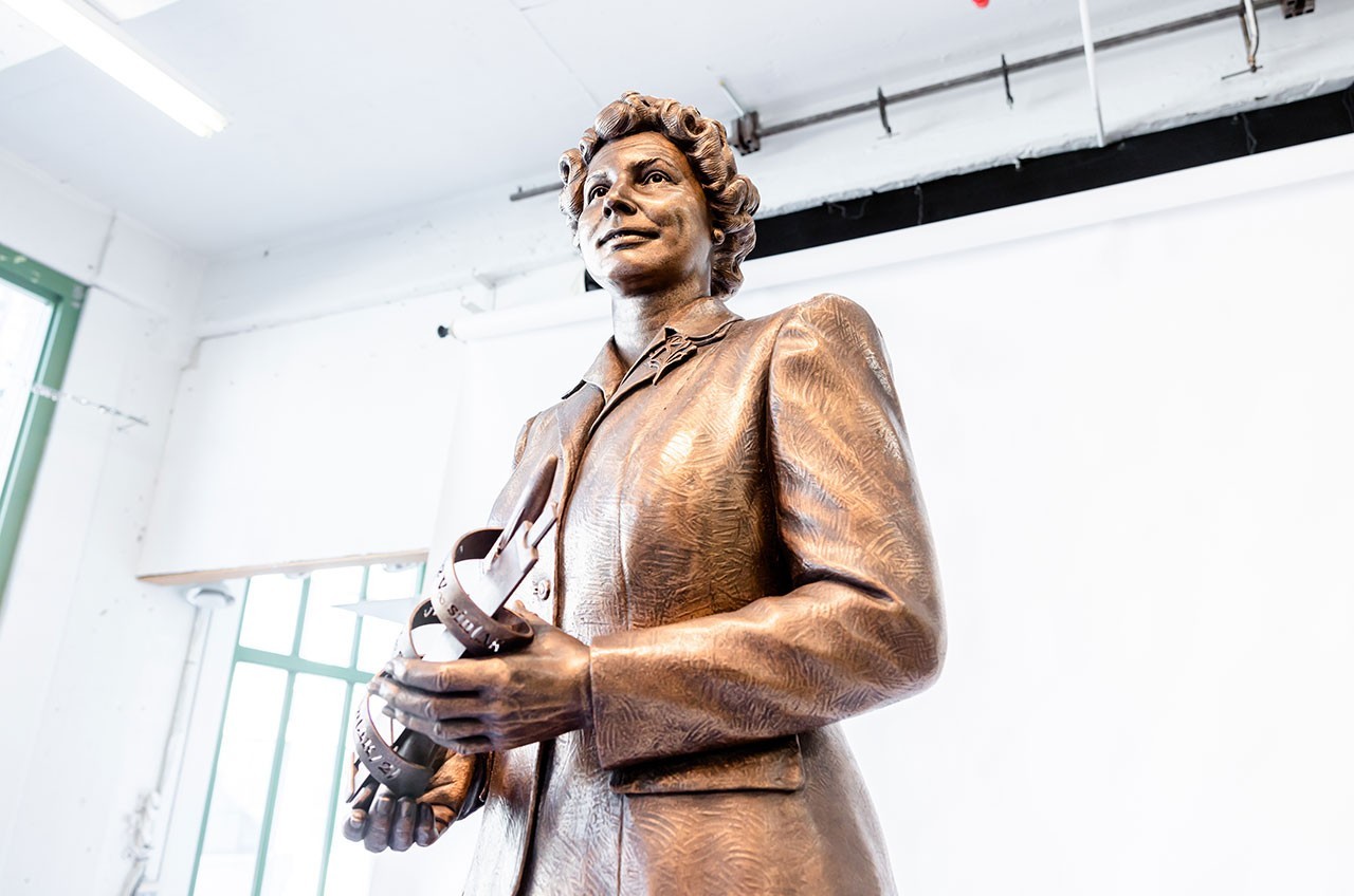 Olay erects statue of rocket engineer Mary Golda Ross to promote STEM equity