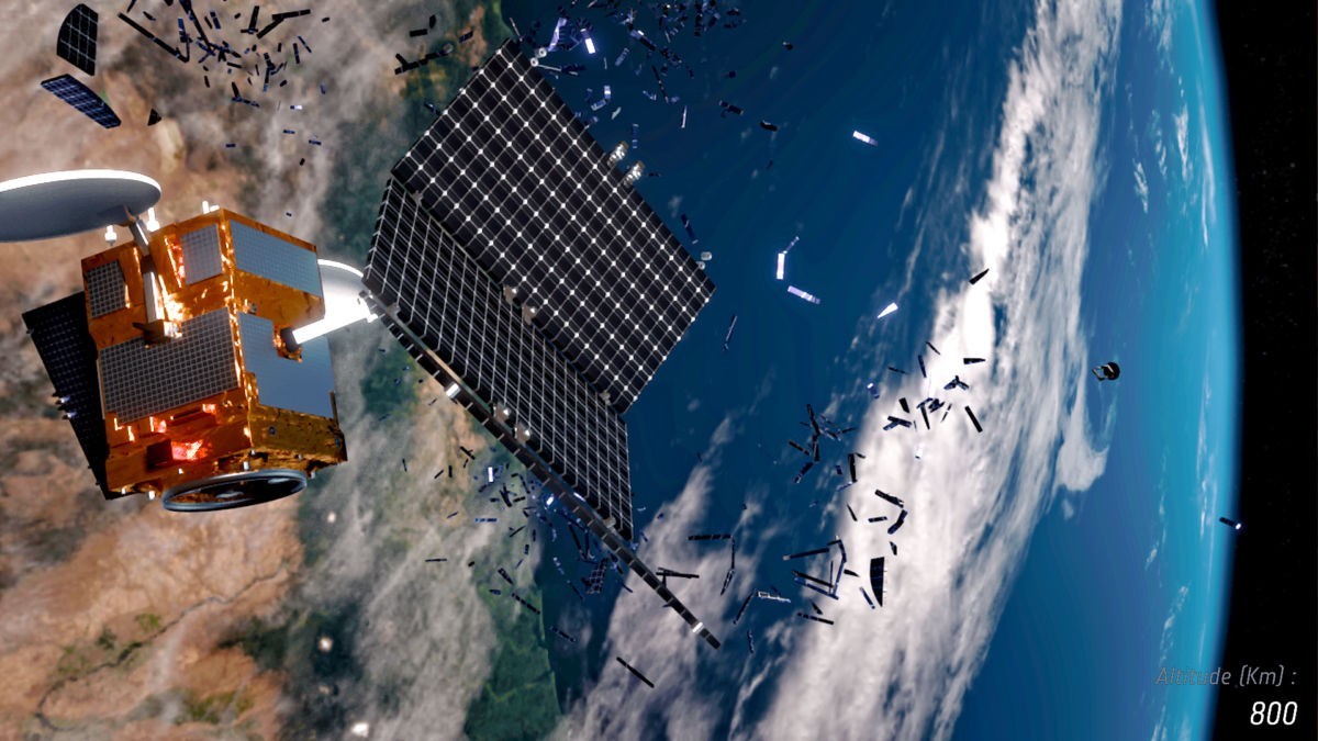 Mysterious Russian satellite breaks up in orbit, generating cloud of debris