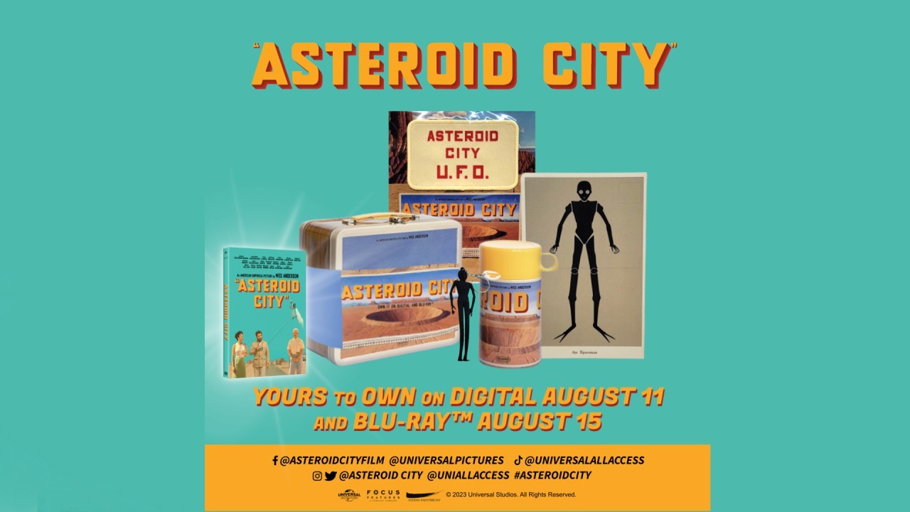 Win a free 'Asteroid City' Blu-ray and more in this Facebook giveaway!