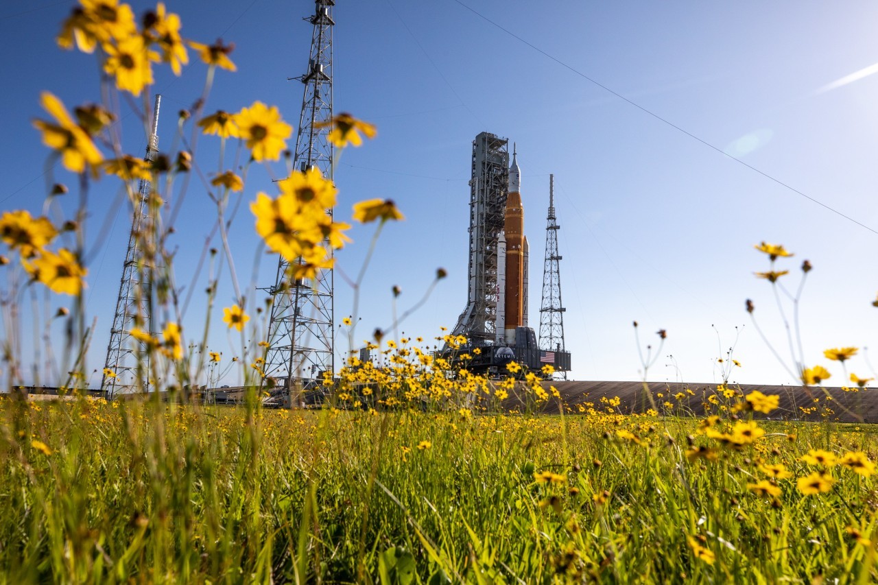 NASA's Artemis 1 moon rocket returns to launch pad for crucial tests