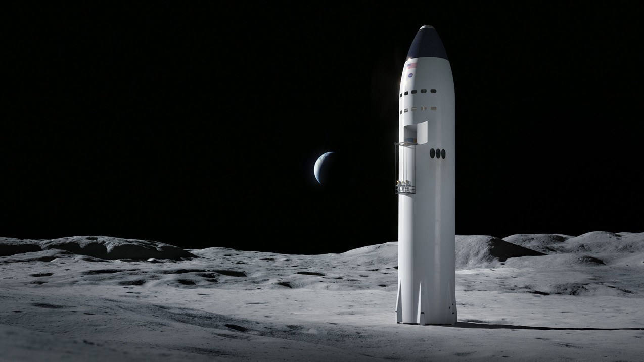 NASA taps SpaceX for 2nd astronaut moon landing