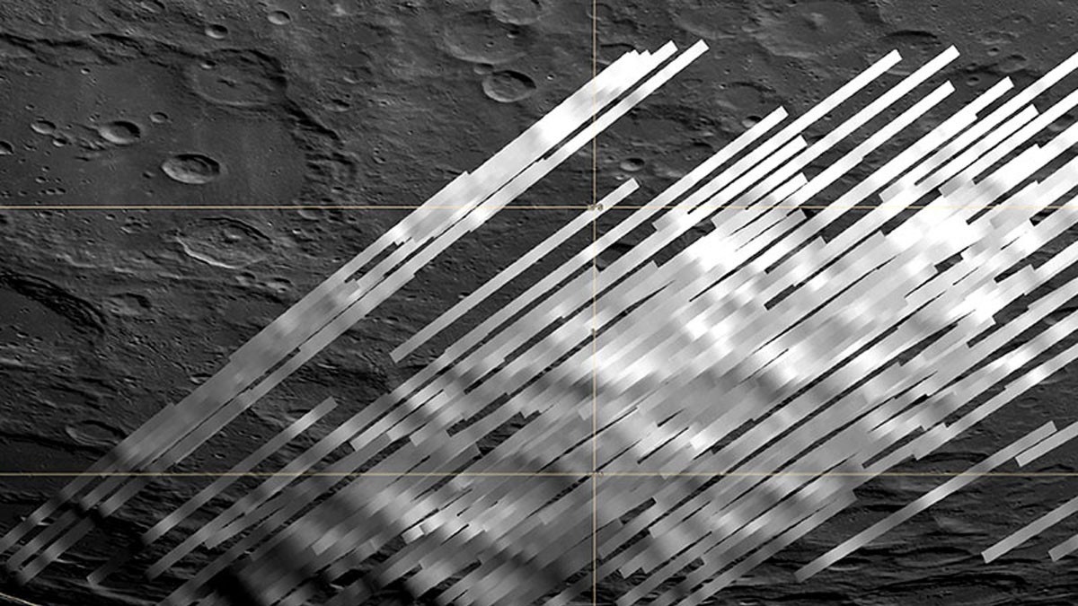 Water on the moon is present even outside of dark craters, study confirms