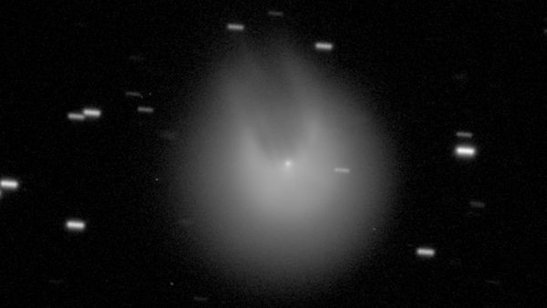 Volcanic 'devil comet' resprouts its horns after erupting again