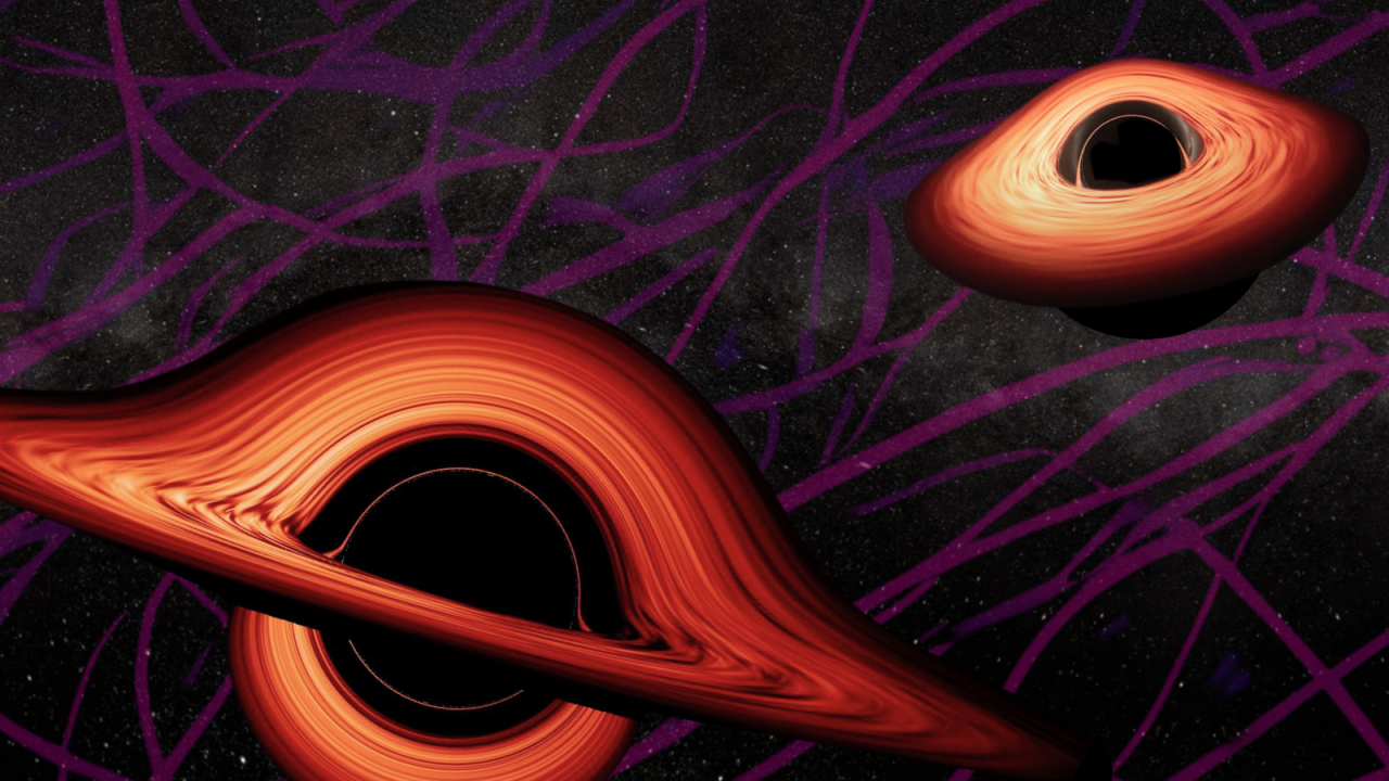 Dark matter could play 'matchmaker' for supermassive black holes