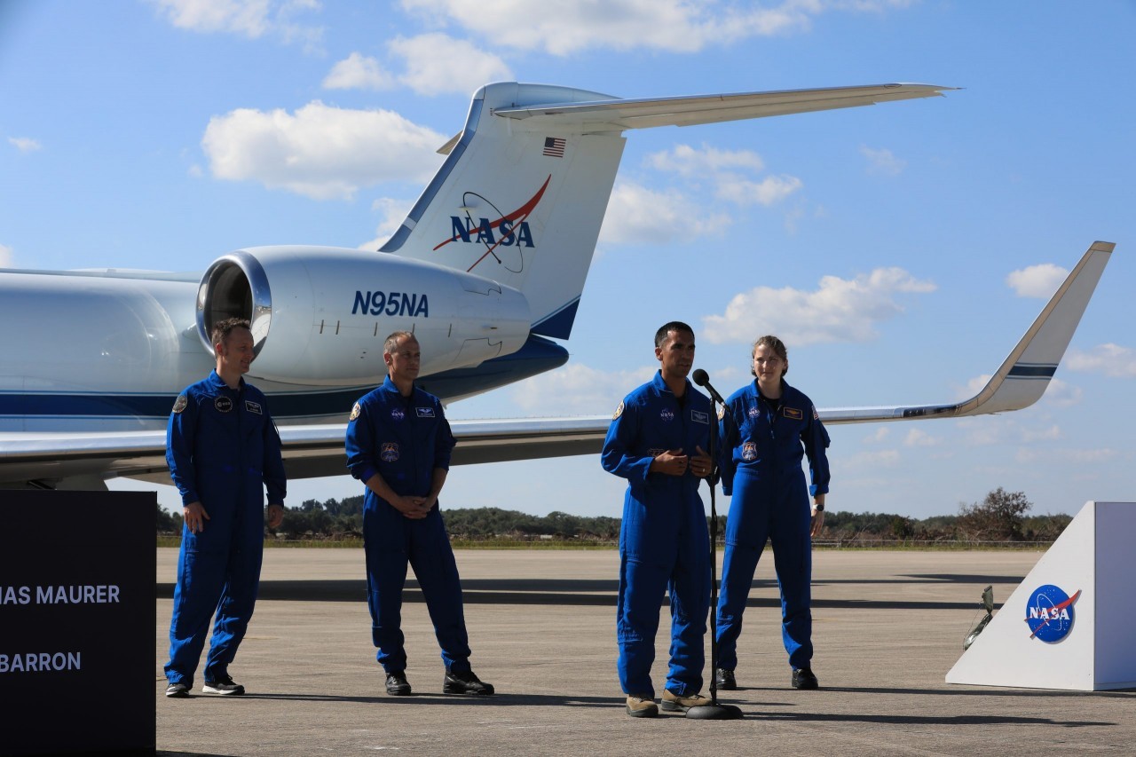 Crew-3 astronauts arrive in Florida ahead of SpaceX's planned Halloween launch