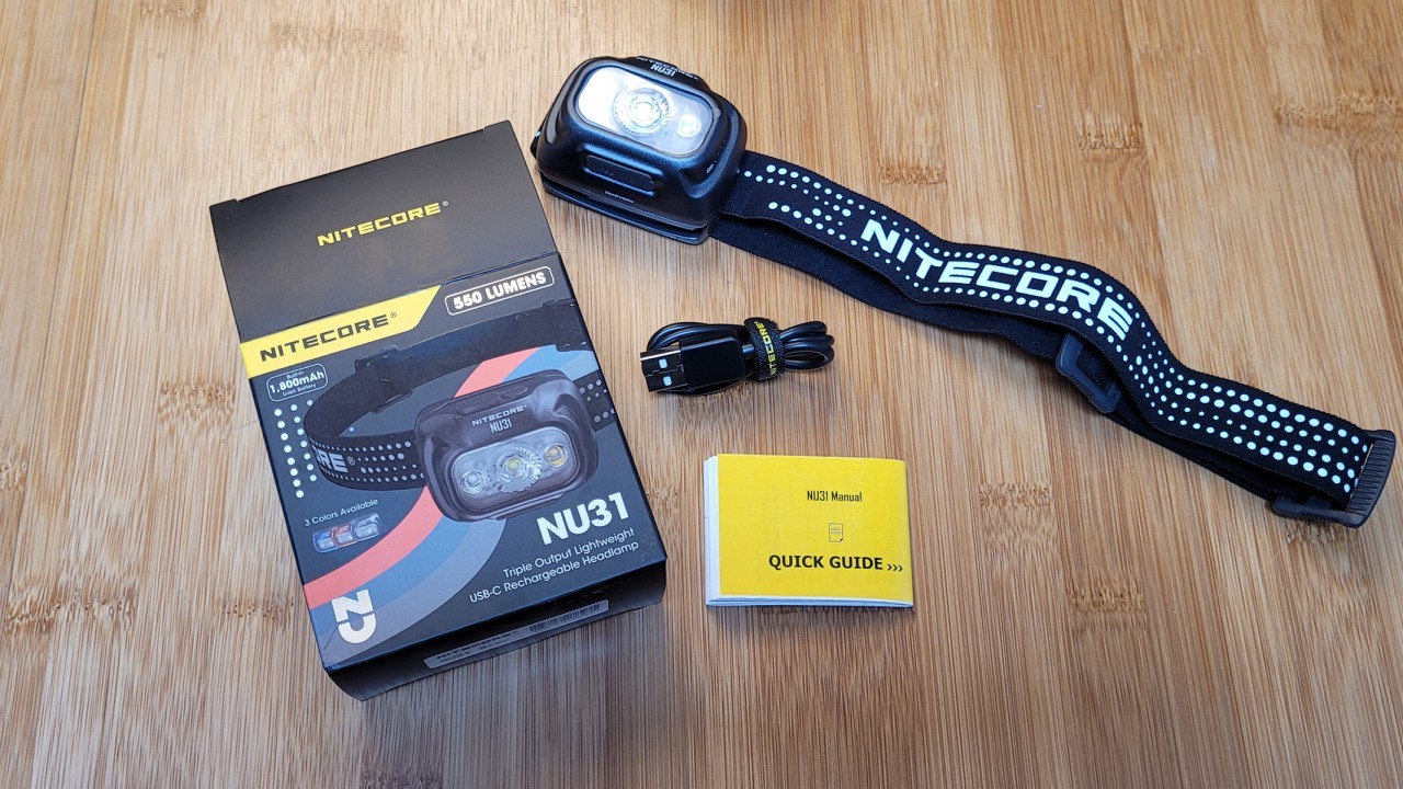 Nitecore NU31 headlamp review