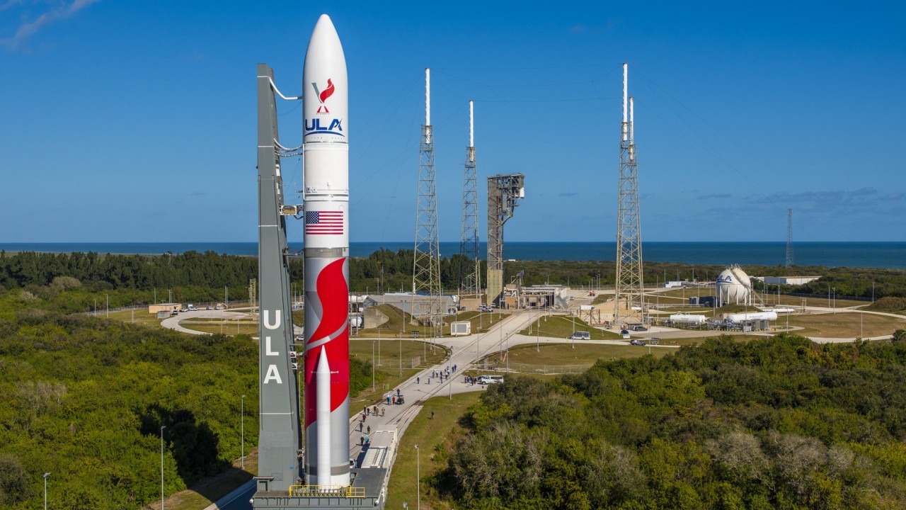 What time is ULA's 1st Vulcan rocket launch with Astrobotic's private moon lander on Jan. 8?