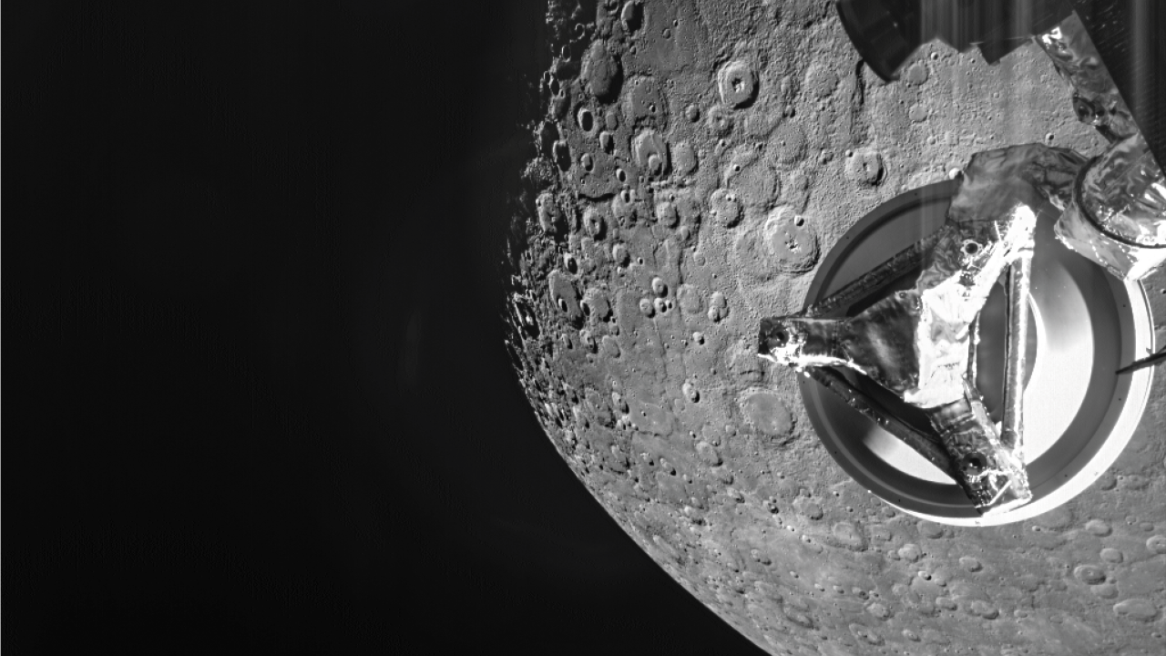 Mercury shows off craters in amazing pictures from BepiColombo flyby