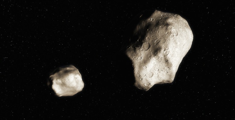 Strange twin asteroids, the youngest ever seen, likely broke apart just 300 years ag