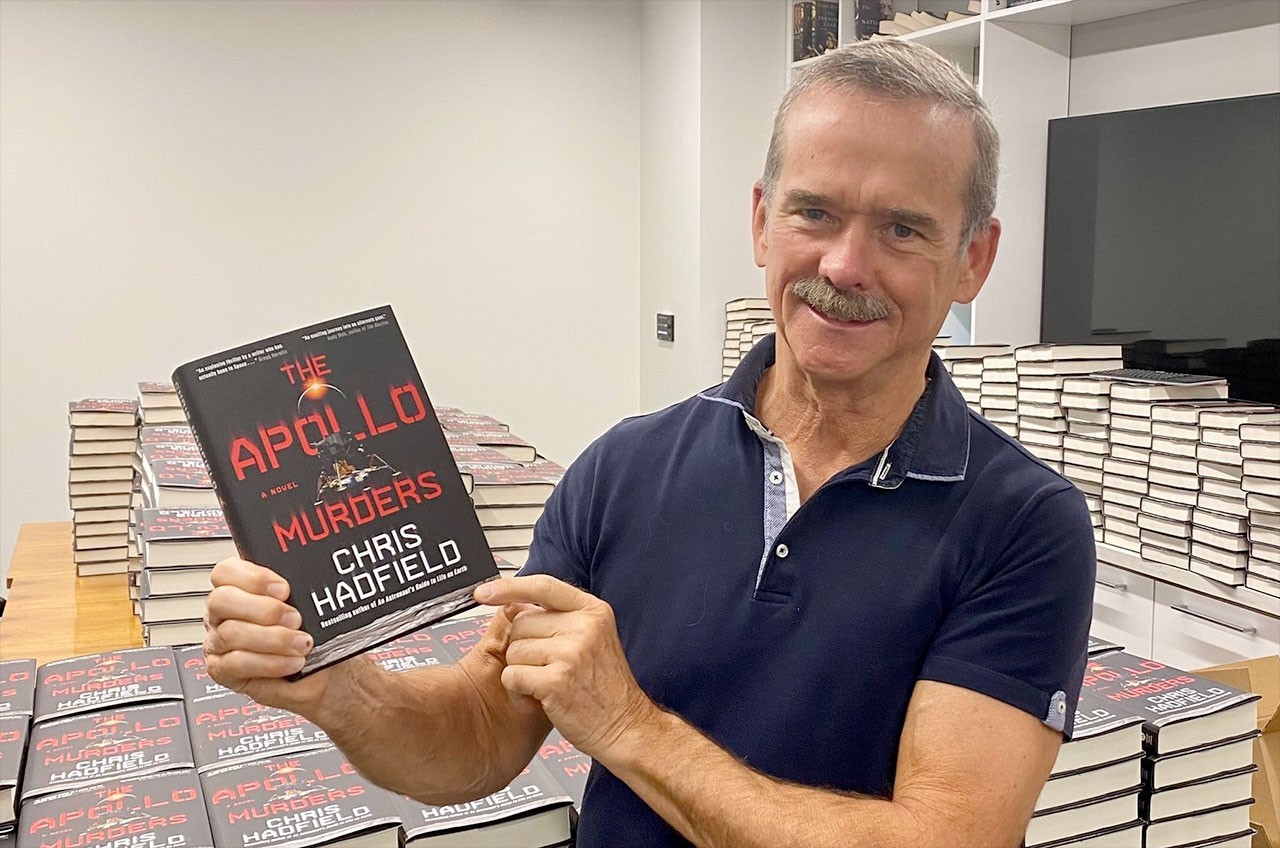 Astronaut Chris Hadfield found space for 'The Apollo Murders' in real history