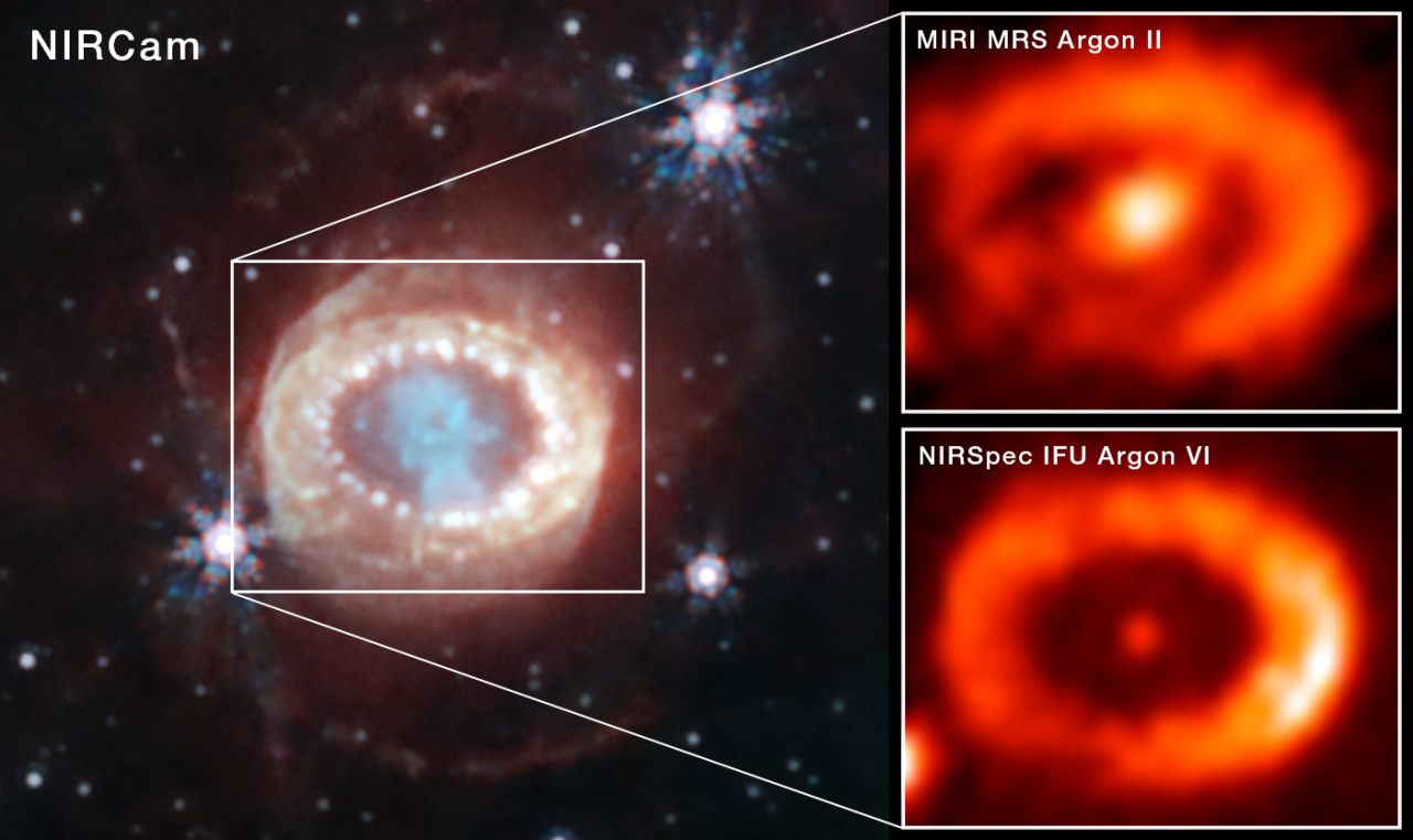 James Webb Space Telescope spots neutron star hiding in supernova wreckage