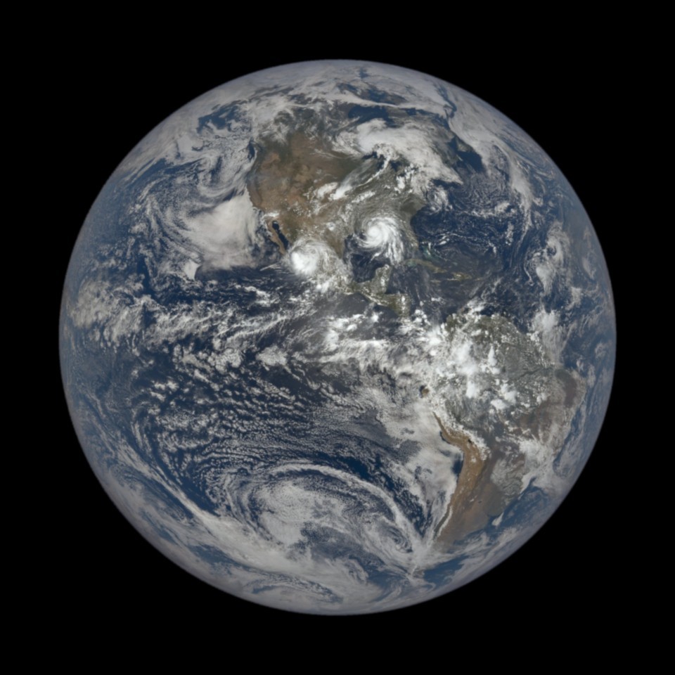 See Hurricane Ida from 1 million miles away in this NOAA satellite view