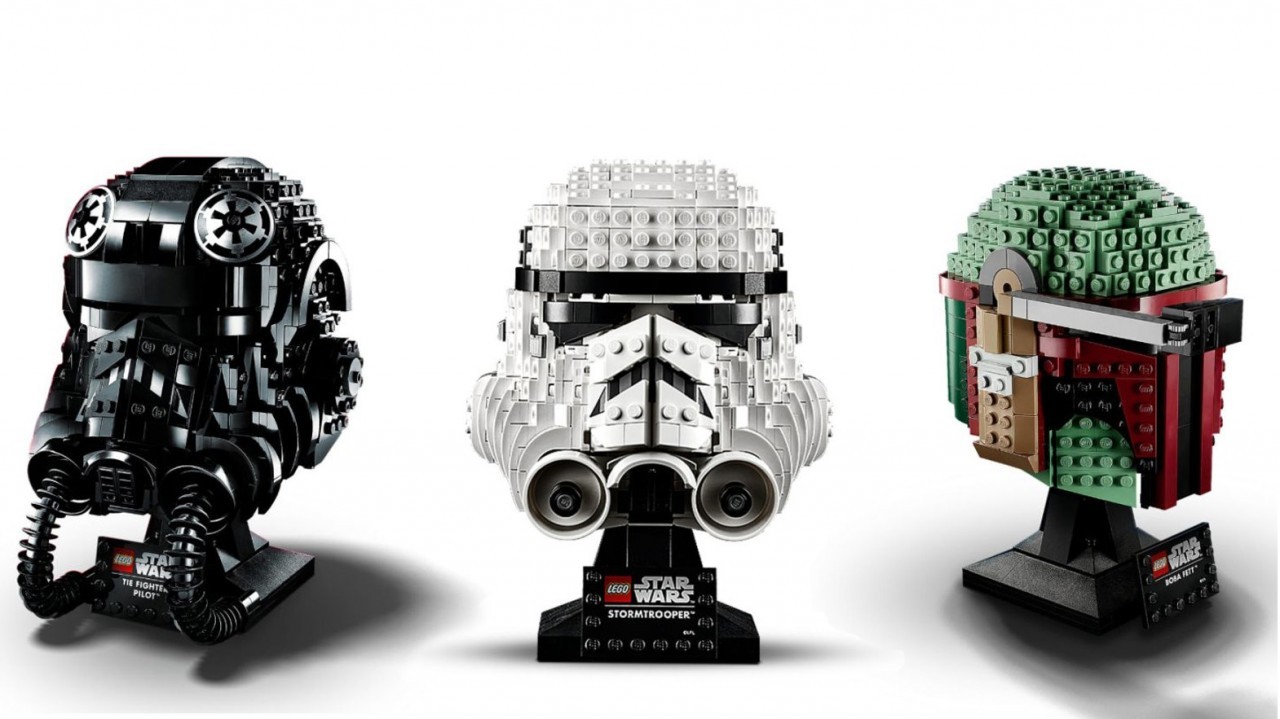 Lego Star Wars helmets are 20% off for Black Friday