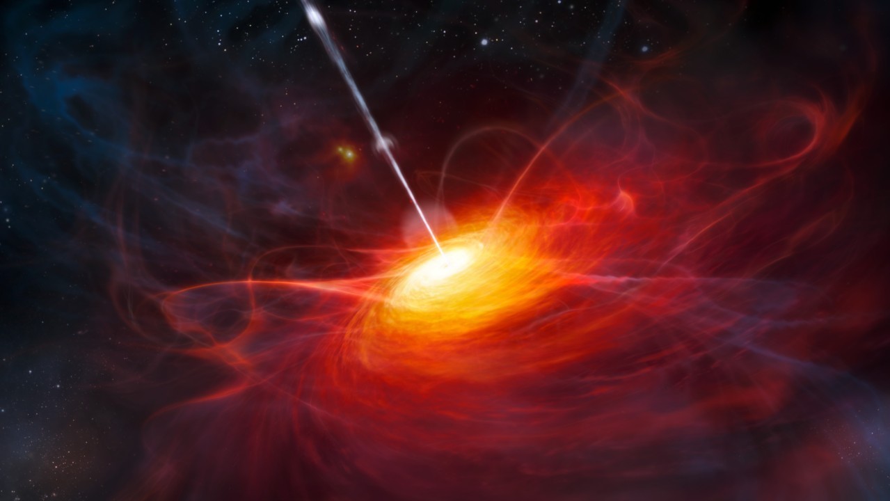 Supermassive black holes grow surprisingly quickly, study suggests