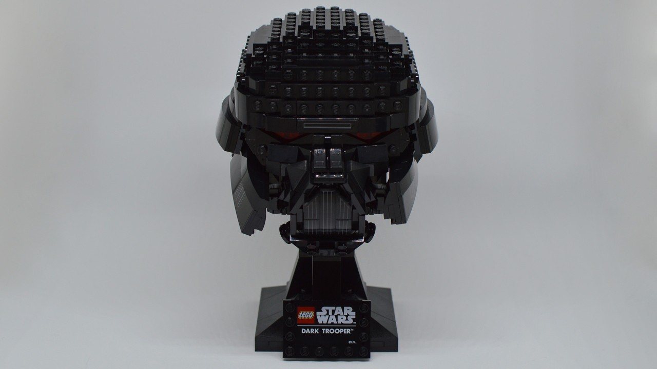 Lego Star Wars Dark Trooper Helmet review