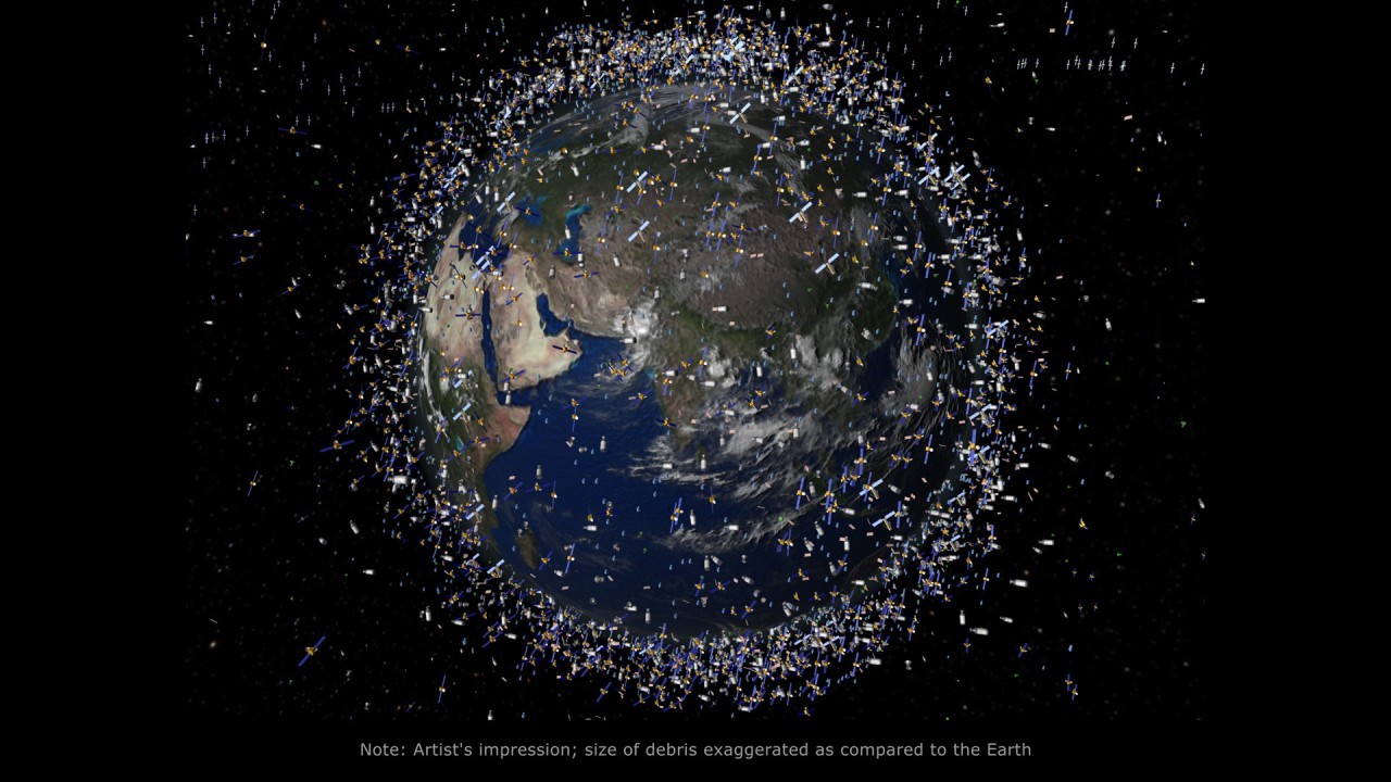 Climate change keeps space debris afloat longer