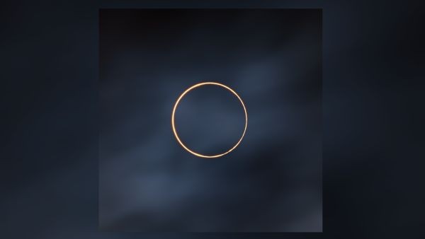 Solar eclipse looks otherworldly in 'Golden Ring' astrophotography shot