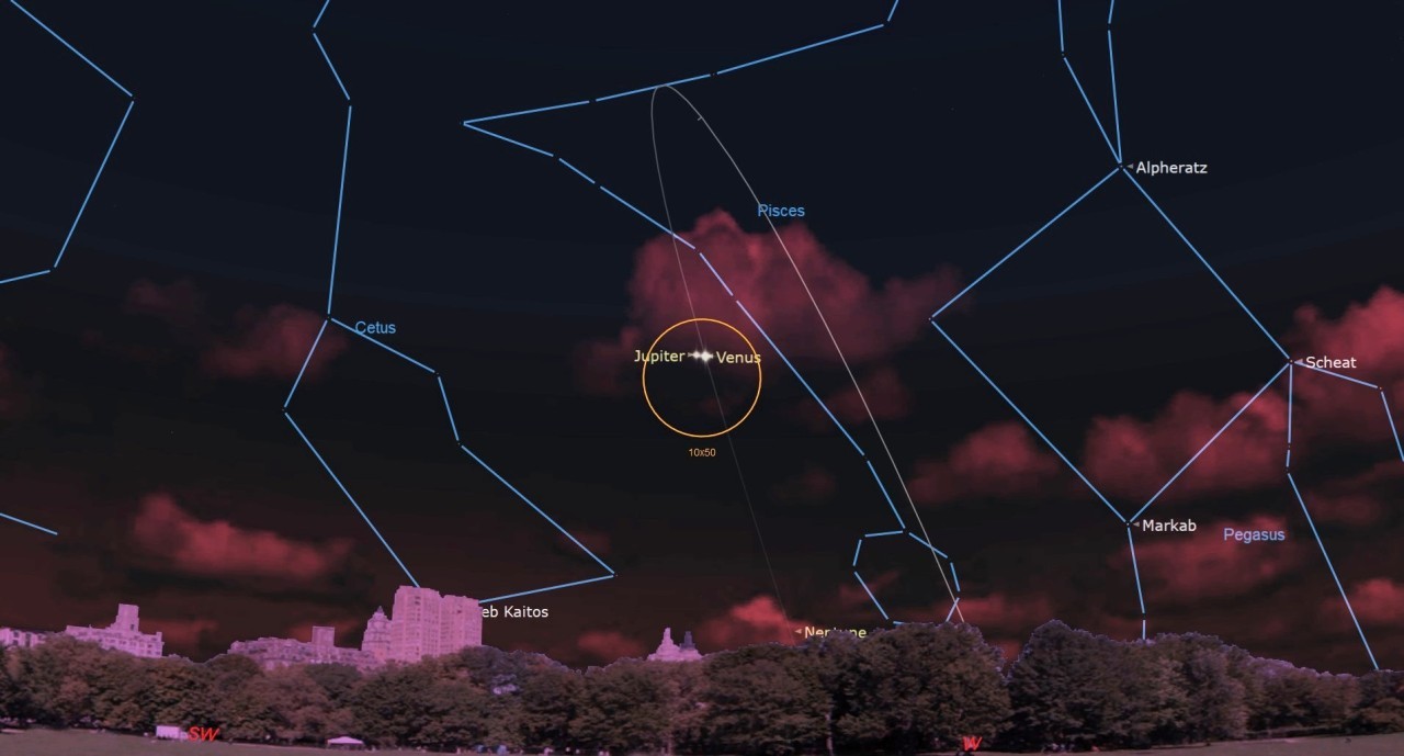 Watch Venus and Jupiter come close to each other tonight and tomorrow in live webcasts