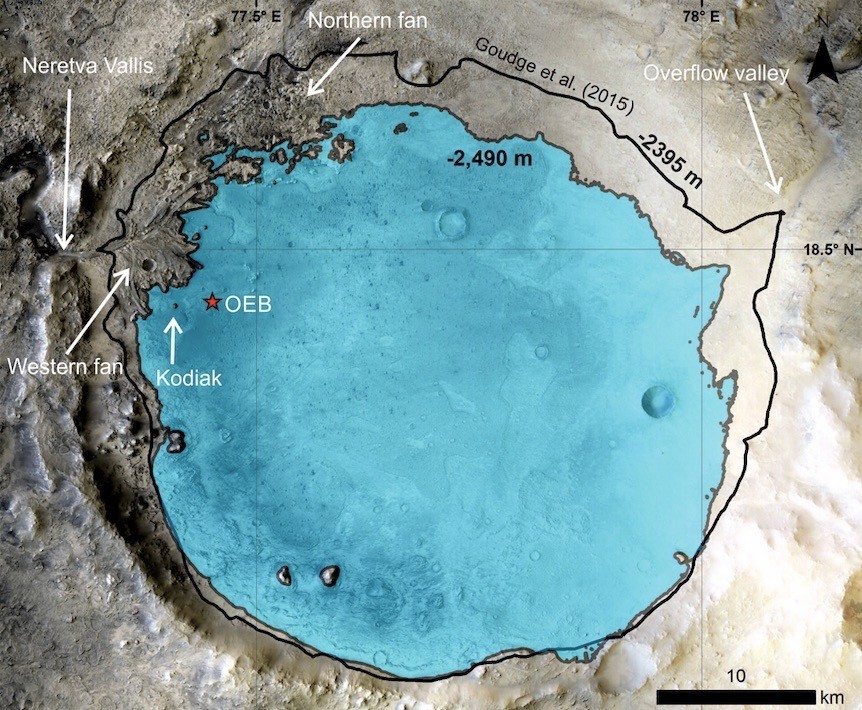 Perseverance rover confirms existence of ancient Mars lake and river delta