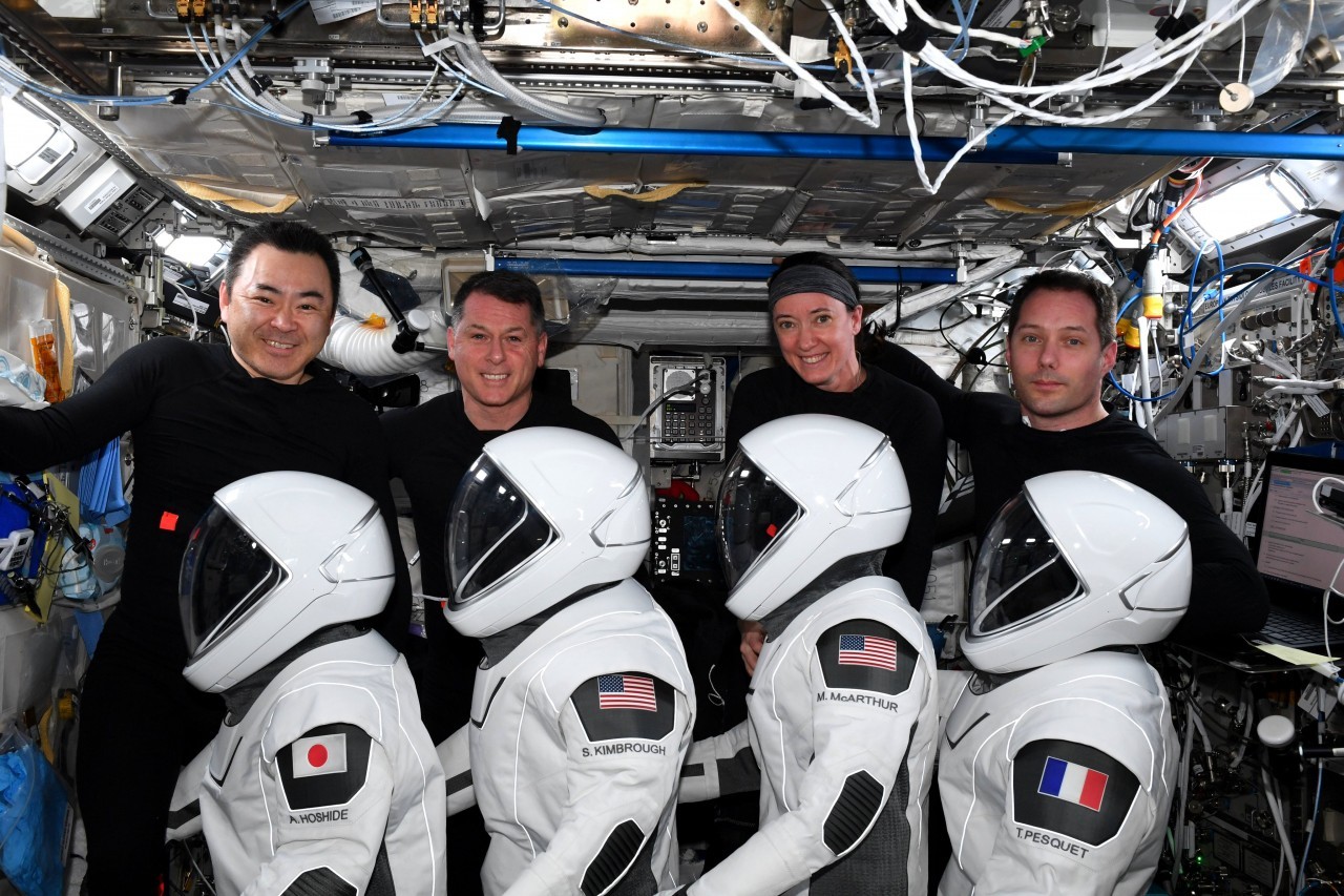 The astronauts SpaceX's Crew-2 mission talk toilet trouble in space and more, but when will they land?