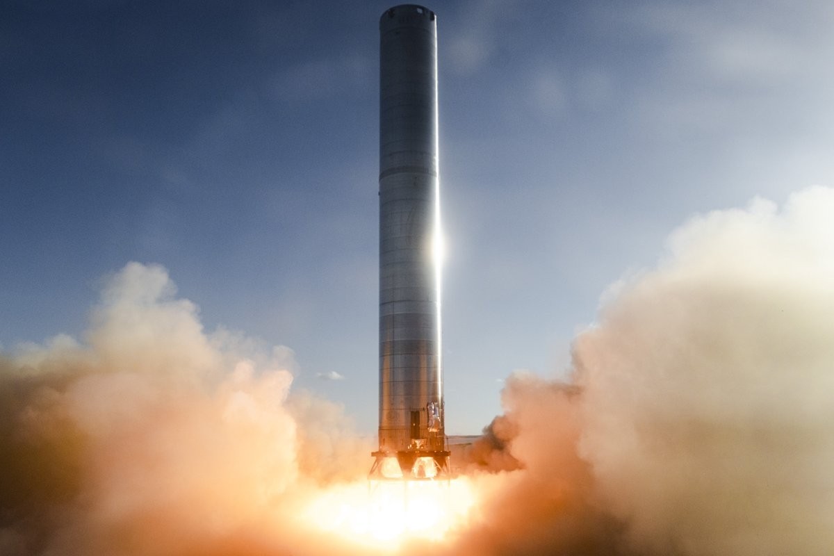 SpaceX test fires massive Super Heavy booster for Starship for 1st time (video)