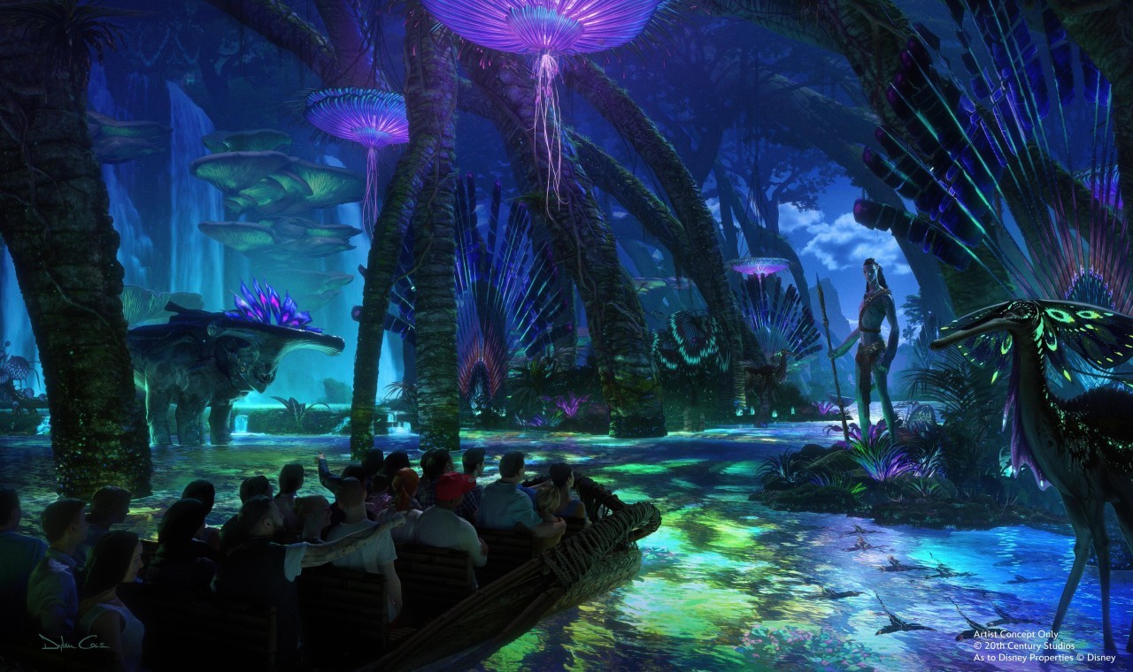 Get a sneak peek at upcoming 'Avatar Land' in Disney's California Adventure Park